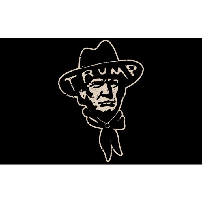 Make America Great Again Trump Cowboy Bumper Sticker