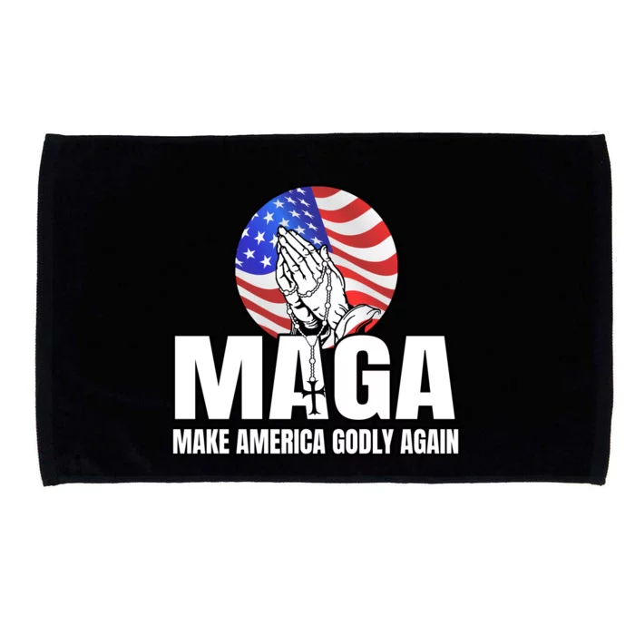 Make America Godly Again Microfiber Hand Towel