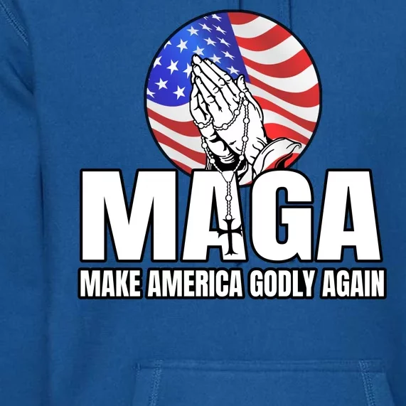 Make America Godly Again Premium Hoodie