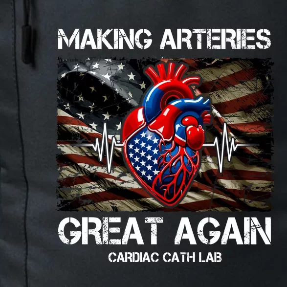 Making Arteries Great Again Cardiac Cath Lab Daily Commute Backpack