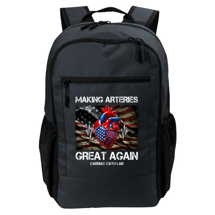 Making Arteries Great Again Cardiac Cath Lab Daily Commute Backpack