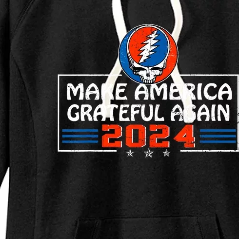 Make America Grateful Again 2024 Women's Fleece Hoodie