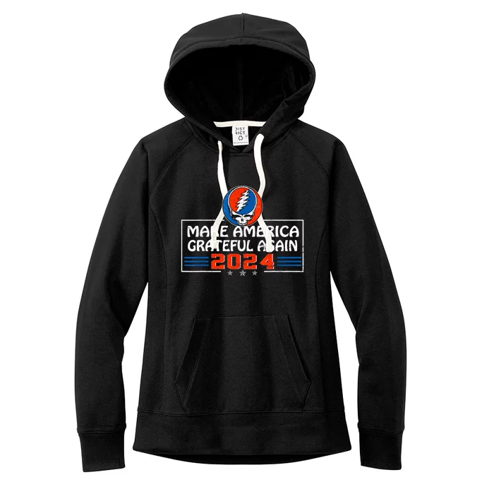 Make America Grateful Again 2024 Women's Fleece Hoodie