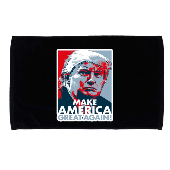 Make America Great Again Trump President Patriotic Microfiber Hand Towel