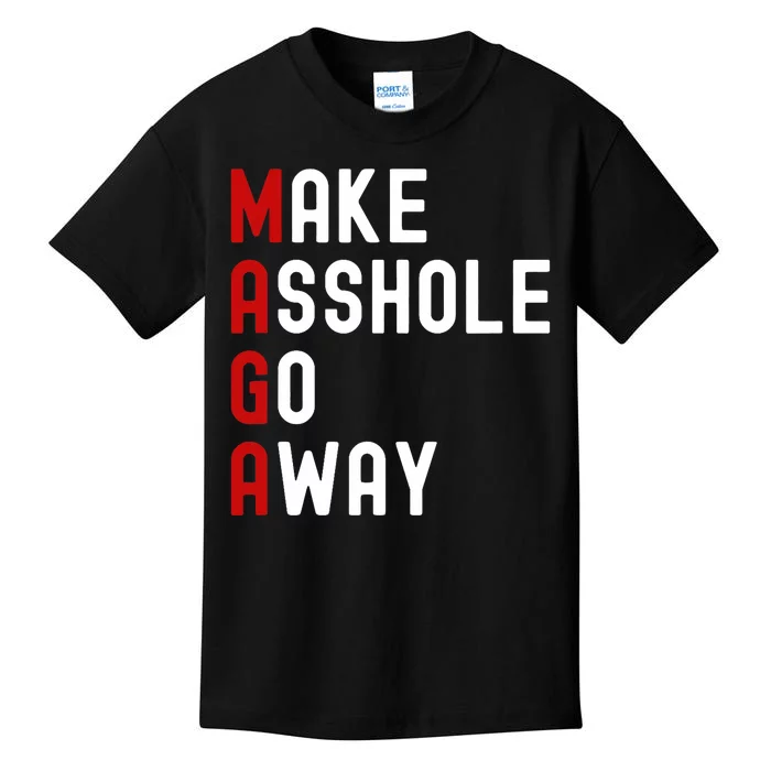 Make Asshole Go Away Kids T-Shirt