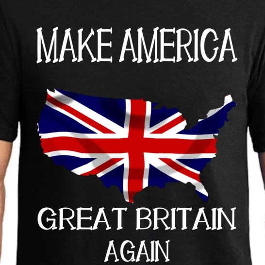 Make America Great Britain Again Funny Uk Us Meaningful Gift Pajama Set