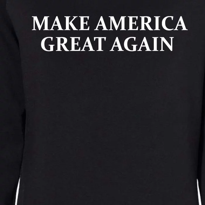 Make America Great Again Red Hats For Trump Womens California Wash Sweatshirt