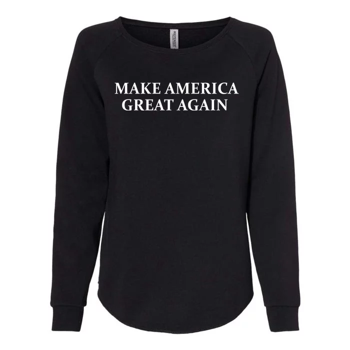 Make America Great Again Red Hats For Trump Womens California Wash Sweatshirt