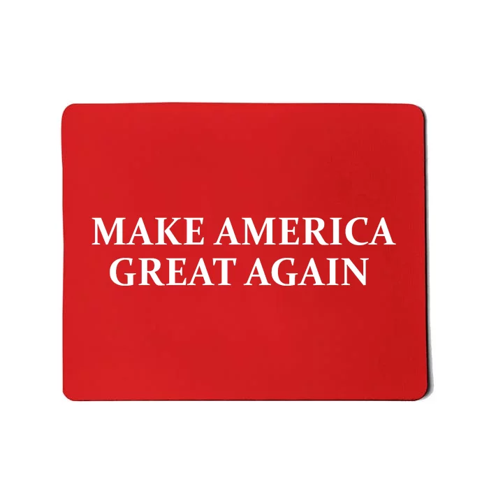 Make America Great Again Red Hats For Trump Mousepad