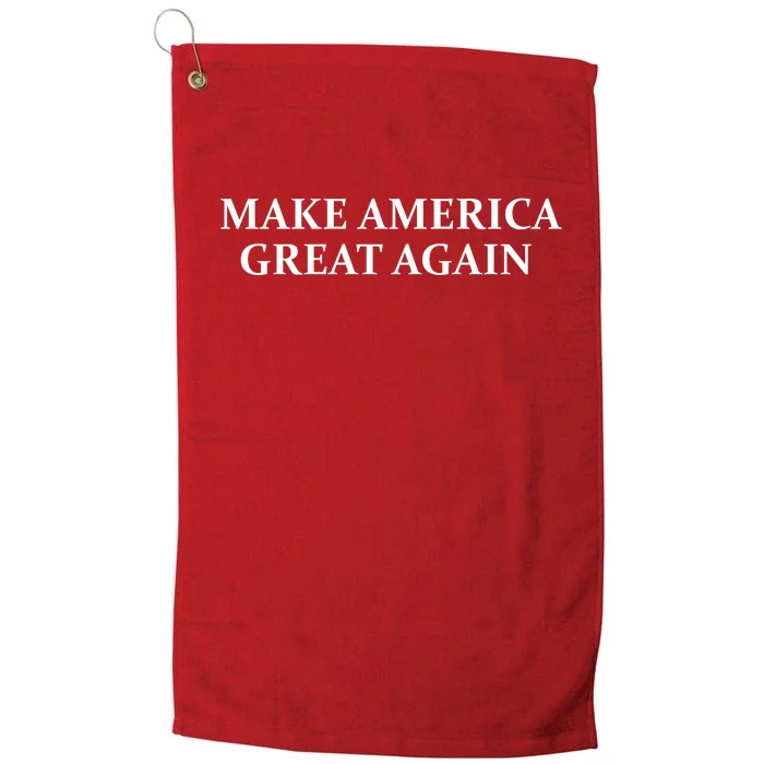 Make America Great Again Red Hats For Trump Platinum Collection Golf Towel