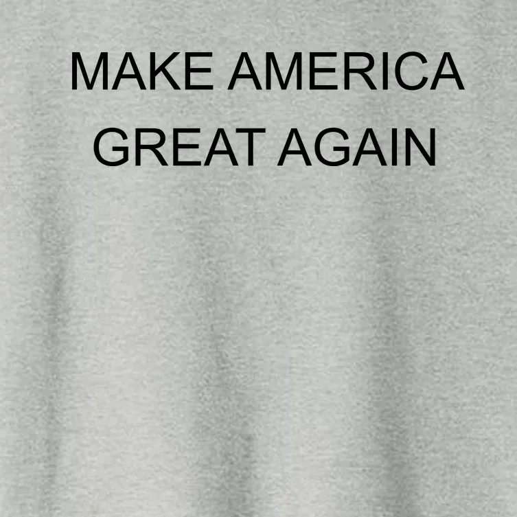 Make America Great Again Red Hats For Trump Women's Crop Top Tee