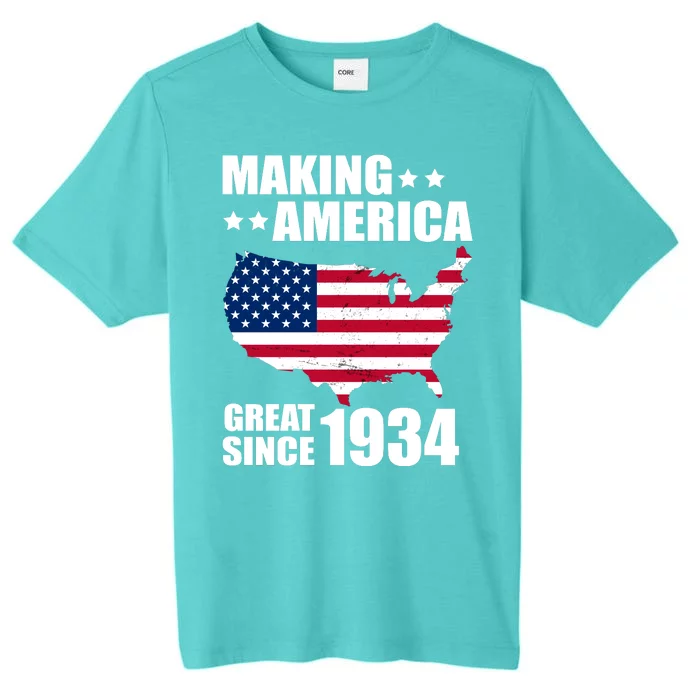 Making America Great Since 1934 Birthday ChromaSoft Performance T-Shirt