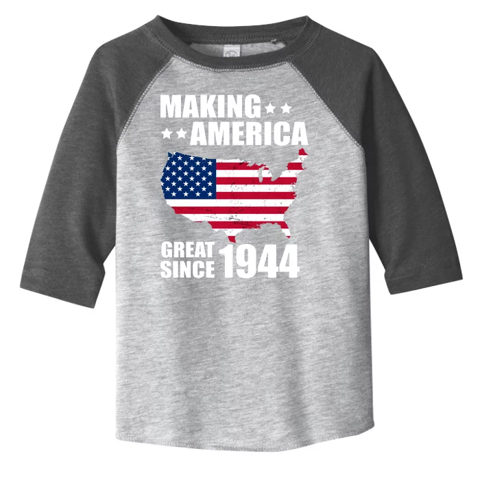 Making America Great Since 1944 Birthday Toddler Fine Jersey T-Shirt