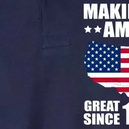 Making America Great Since 1944 Birthday Softstyle Adult Sport Polo