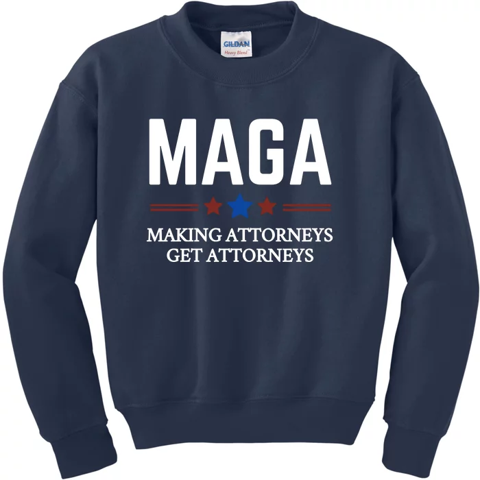 Making Attorneys Get Attorneys Maga Kids Sweatshirt