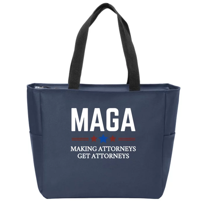 Making Attorneys Get Attorneys Maga Zip Tote Bag