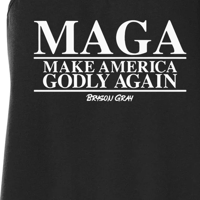 Make America Godly Again Women's Racerback Tank