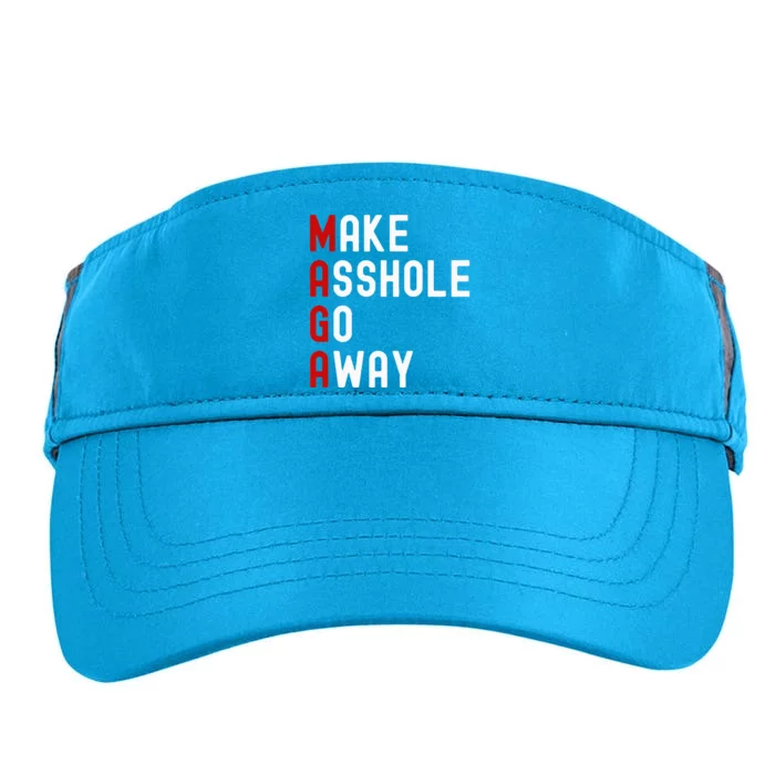 Make Asshole Go Away Adult Drive Performance Visor