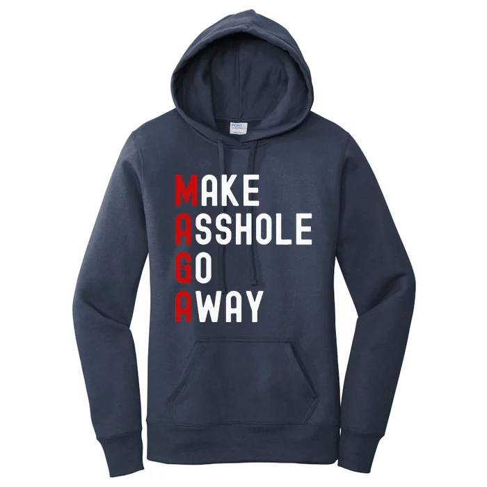 Make Asshole Go Away Women's Pullover Hoodie