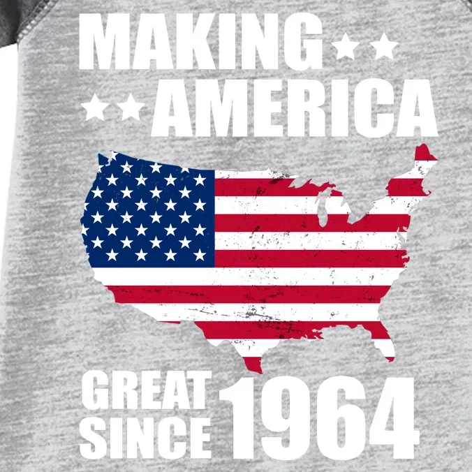 Making America Great Since 1964 Birthday Infant Baby Jersey Bodysuit