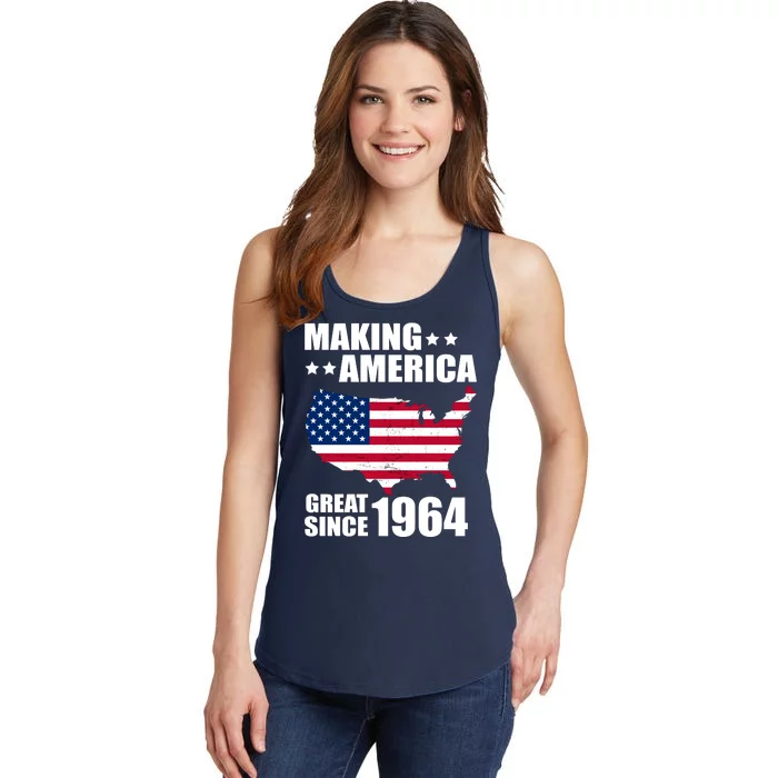 Making America Great Since 1964 Birthday Ladies Essential Tank