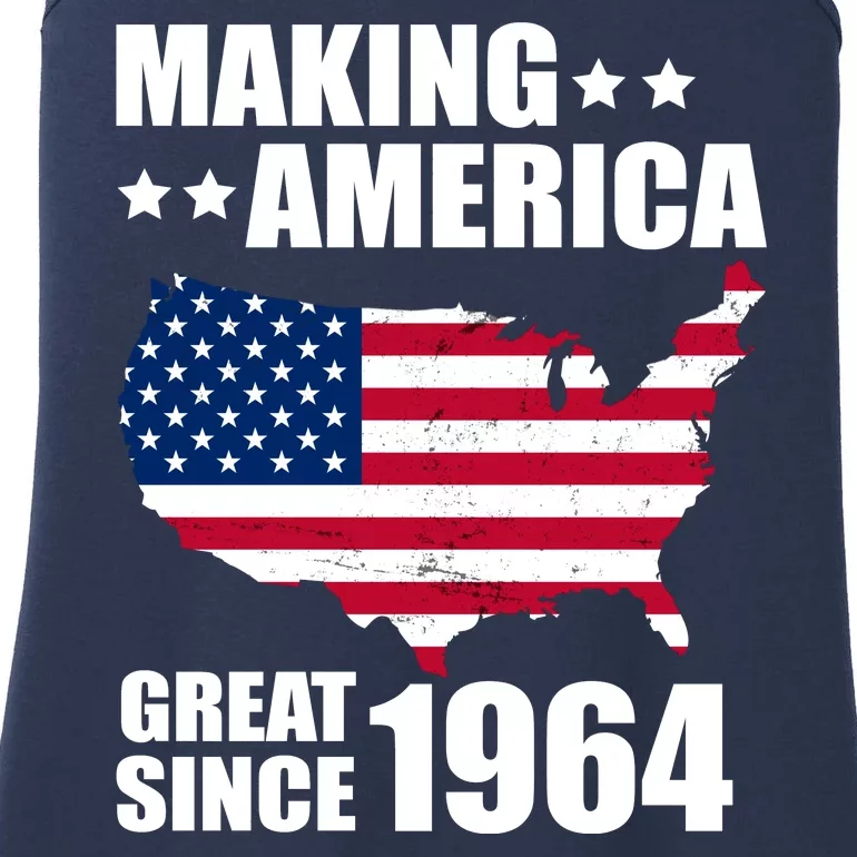 Making America Great Since 1964 Birthday Ladies Essential Tank