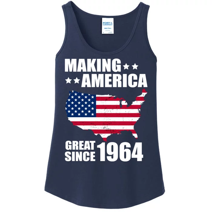 Making America Great Since 1964 Birthday Ladies Essential Tank