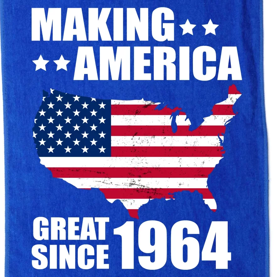 Making America Great Since 1964 Birthday Platinum Collection Golf Towel