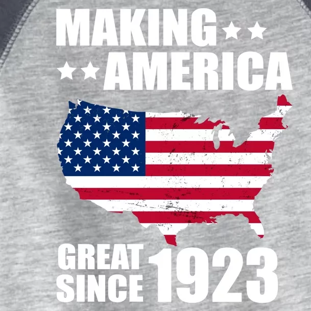 Making America Great Since 1923 Birthday Toddler Fine Jersey T-Shirt