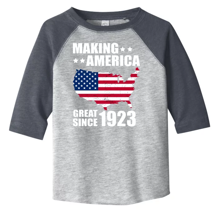 Making America Great Since 1923 Birthday Toddler Fine Jersey T-Shirt