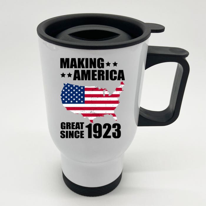 Making America Great Since 1923 Birthday Front & Back Stainless Steel Travel Mug