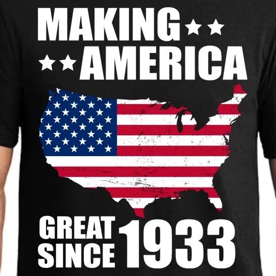 Making America Great Since 1933 Birthday Pajama Set