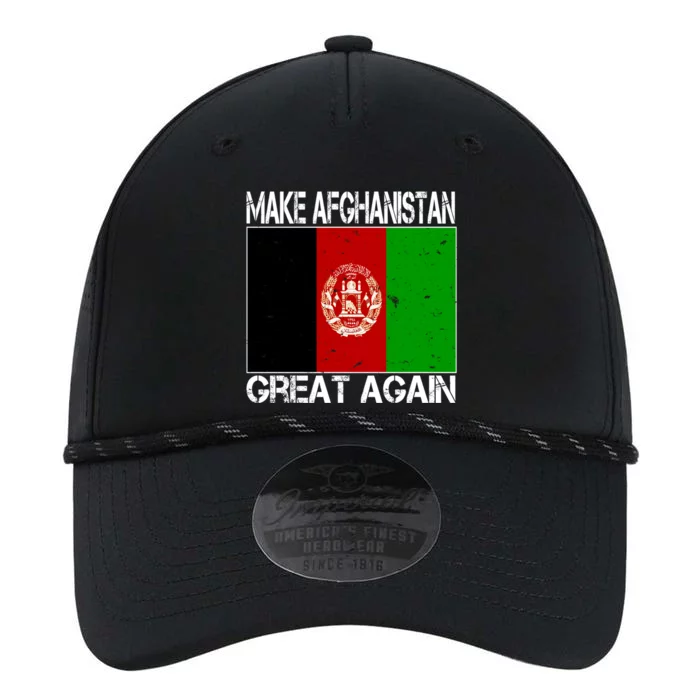 Make Afghanistan Great Again Afghanistan Flag Funny Gift Performance The Dyno Cap