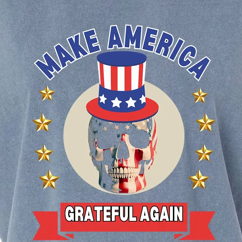 Make America Grateful Again Garment-Dyed Women's Muscle Tee