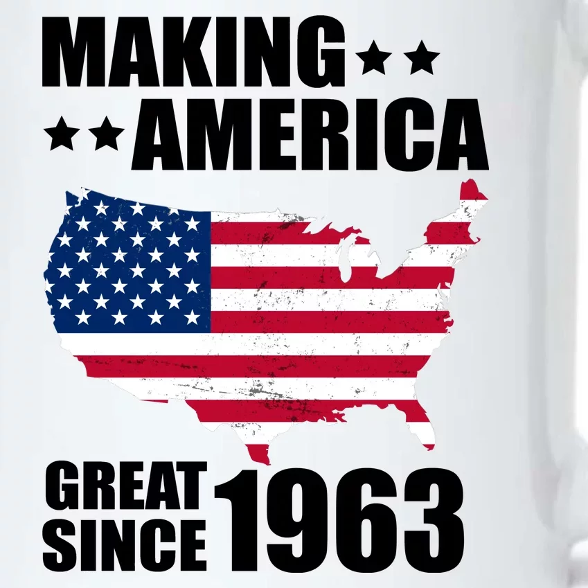 Making America Great Since 1963 Birthday Black Color Changing Mug