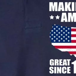 Making America Great Since 1963 Birthday Softstyle Adult Sport Polo