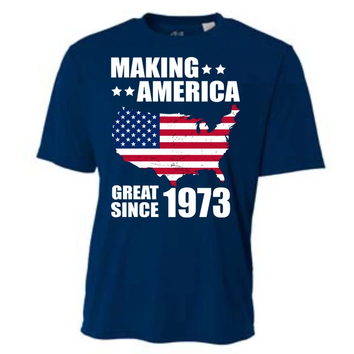 Making America Great Since 1973 Birthday Cooling Performance Crew T-Shirt