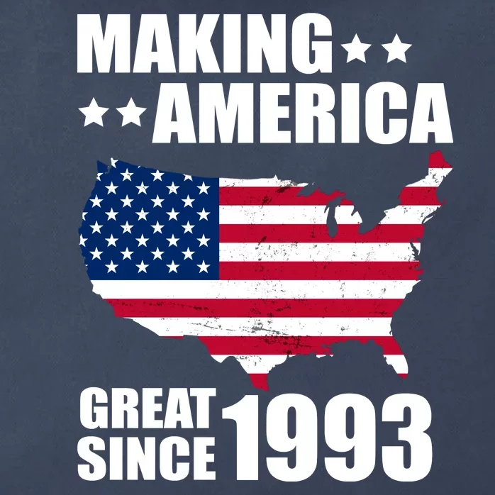 Making America Great Since 1993 Birthday Zip Tote Bag