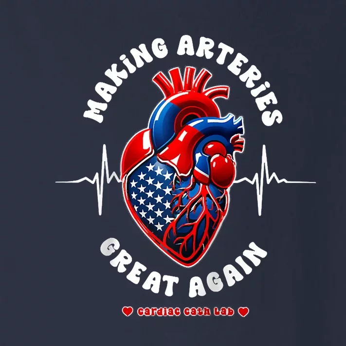 Making Arteries Great Again Cardiac Cath Lab Raglan Toddler Long Sleeve Shirt