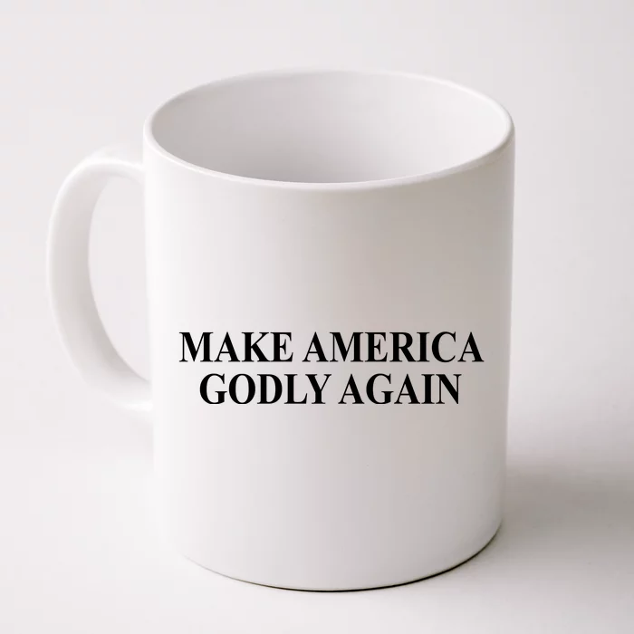 Make America Godly Again Front & Back Coffee Mug