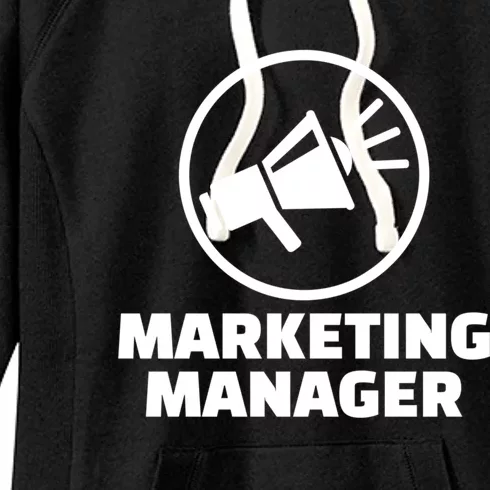 Marketing Ager Gift Women's Fleece Hoodie