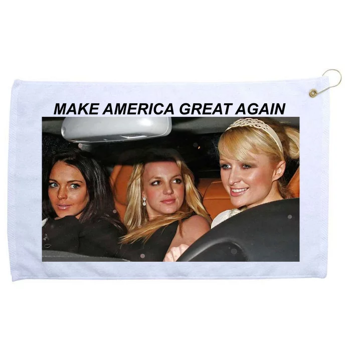 Make America Great Again Grommeted Golf Towel