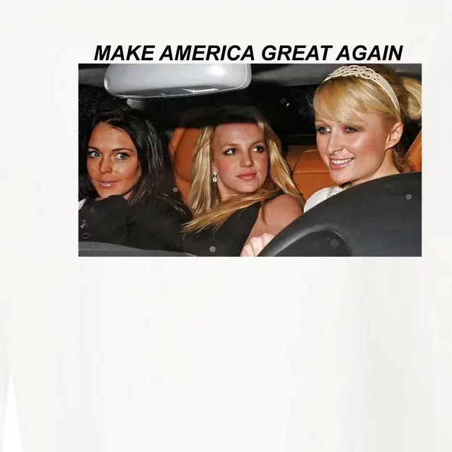 Make America Great Again Cropped Pullover Crew