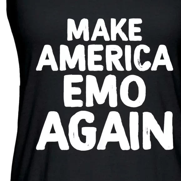 Make America Goth Again Funny Goth Ladies Essential Flowy Tank