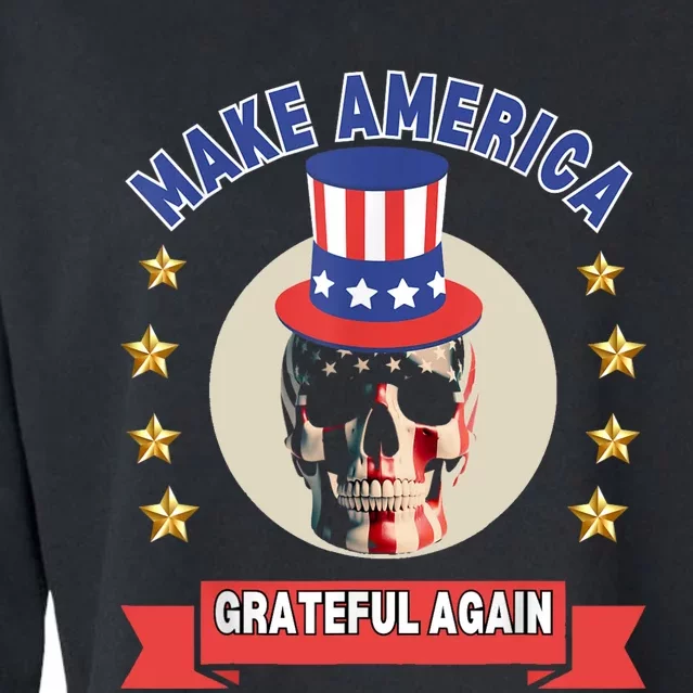 Make America Grateful Again Cropped Pullover Crew