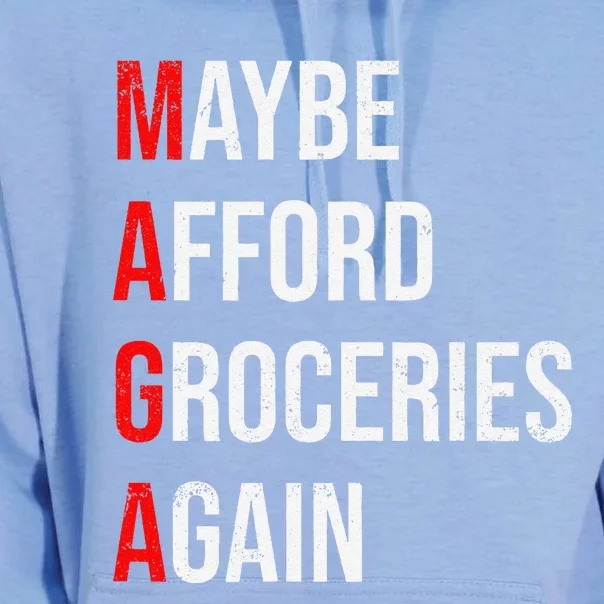 Maybe Afford Groceries Again Election Unisex Surf Hoodie