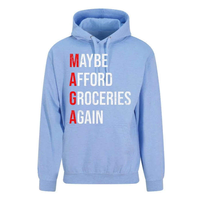 Maybe Afford Groceries Again Election Unisex Surf Hoodie