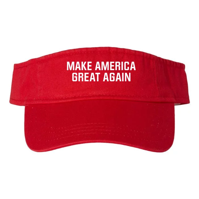 Make America Great Again President Trump Patriotic Valucap Bio-Washed Visor