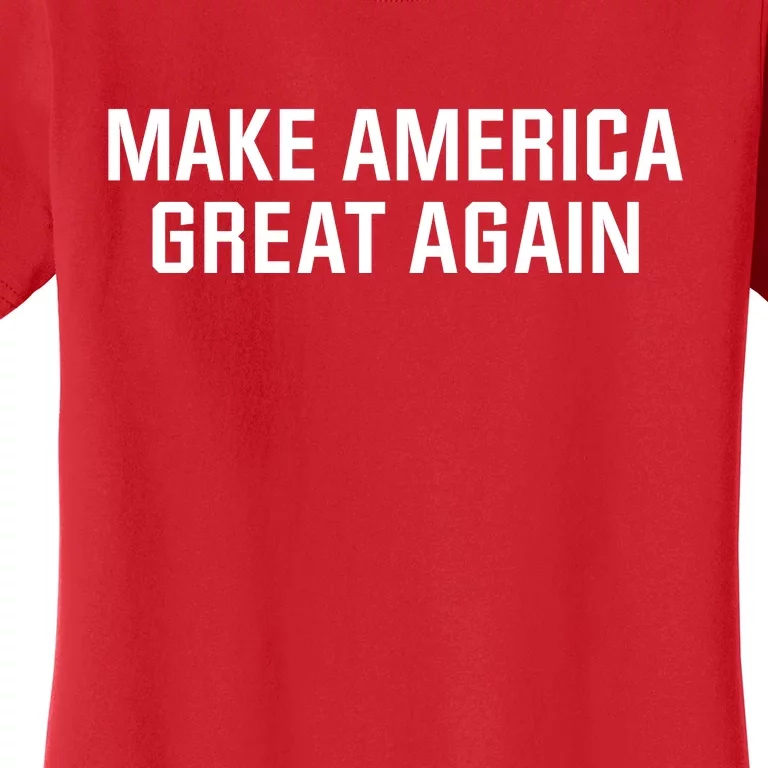 Make America Great Again President Trump Patriotic Women's T-Shirt