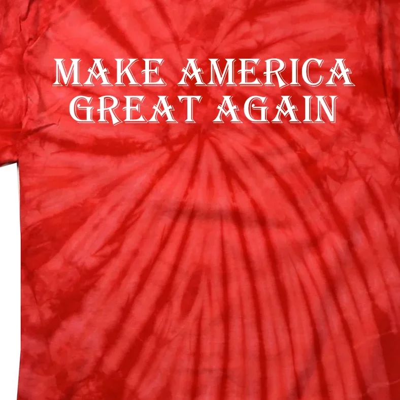 Make America Great Again President Trump Patriotic Tie-Dye T-Shirt